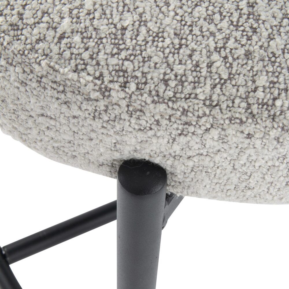 Anton Metal Bar Stool White