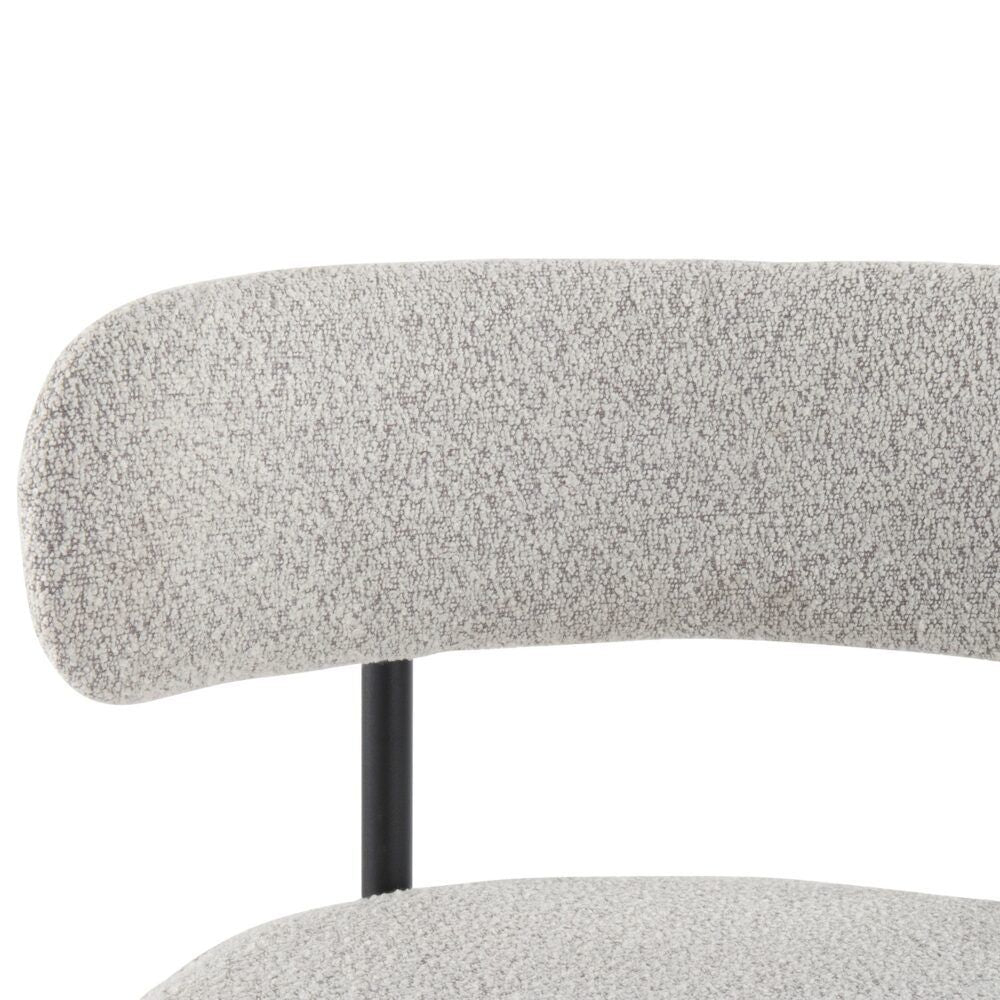 Anton Metal Bar Stool White