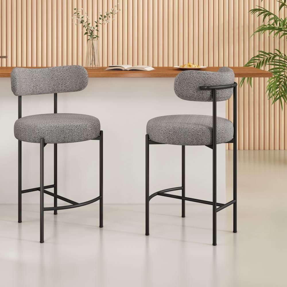 Wolf Bar Stool Grey