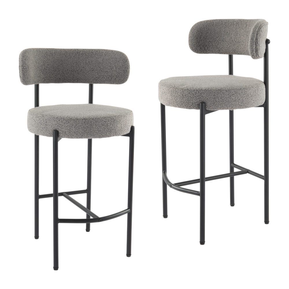 Wolf Bar Stool Grey