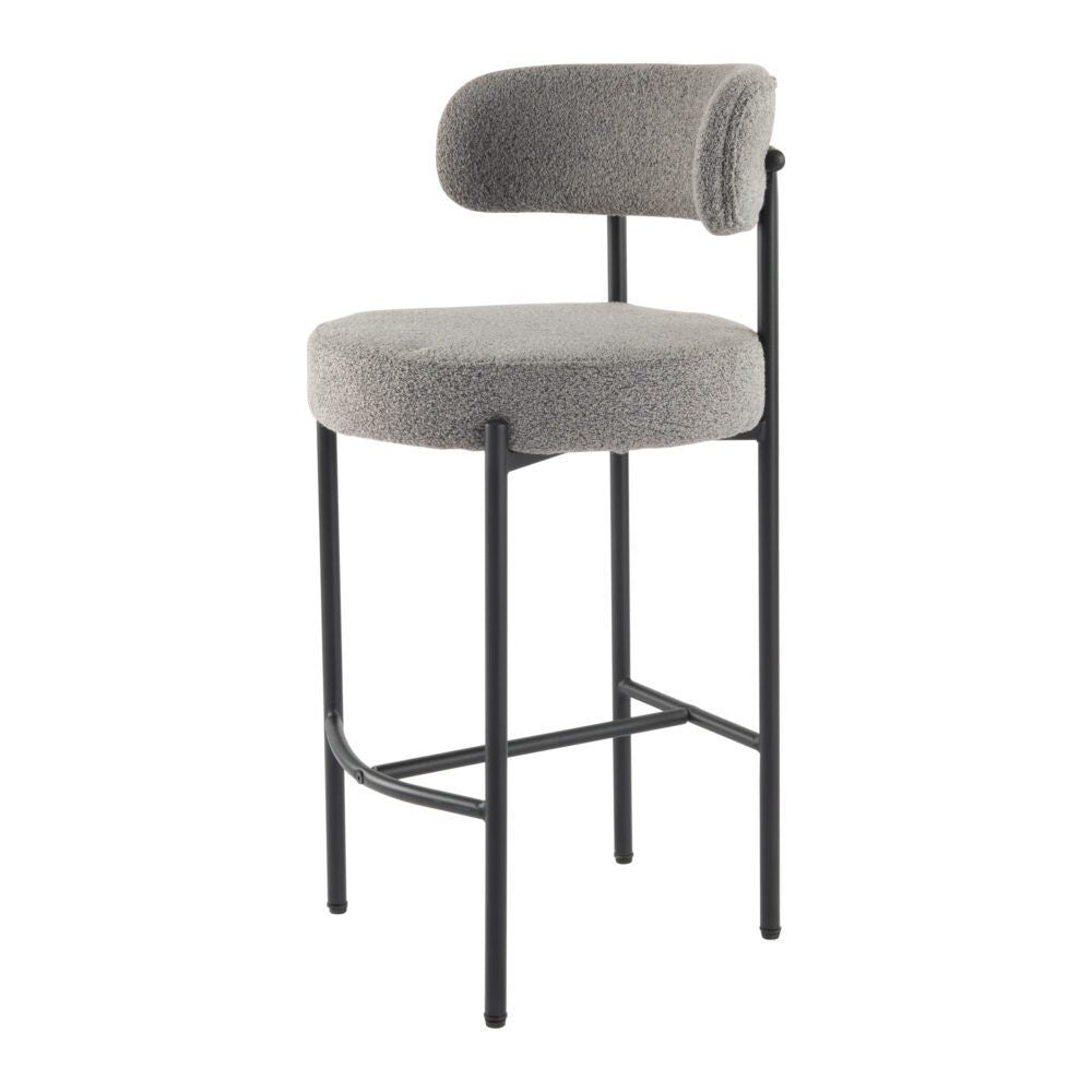 Wolf Bar Stool Grey