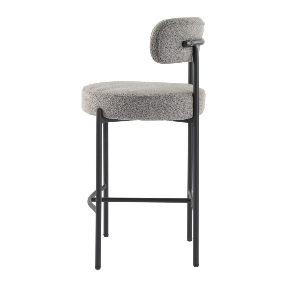 Wolf Bar Stool Grey