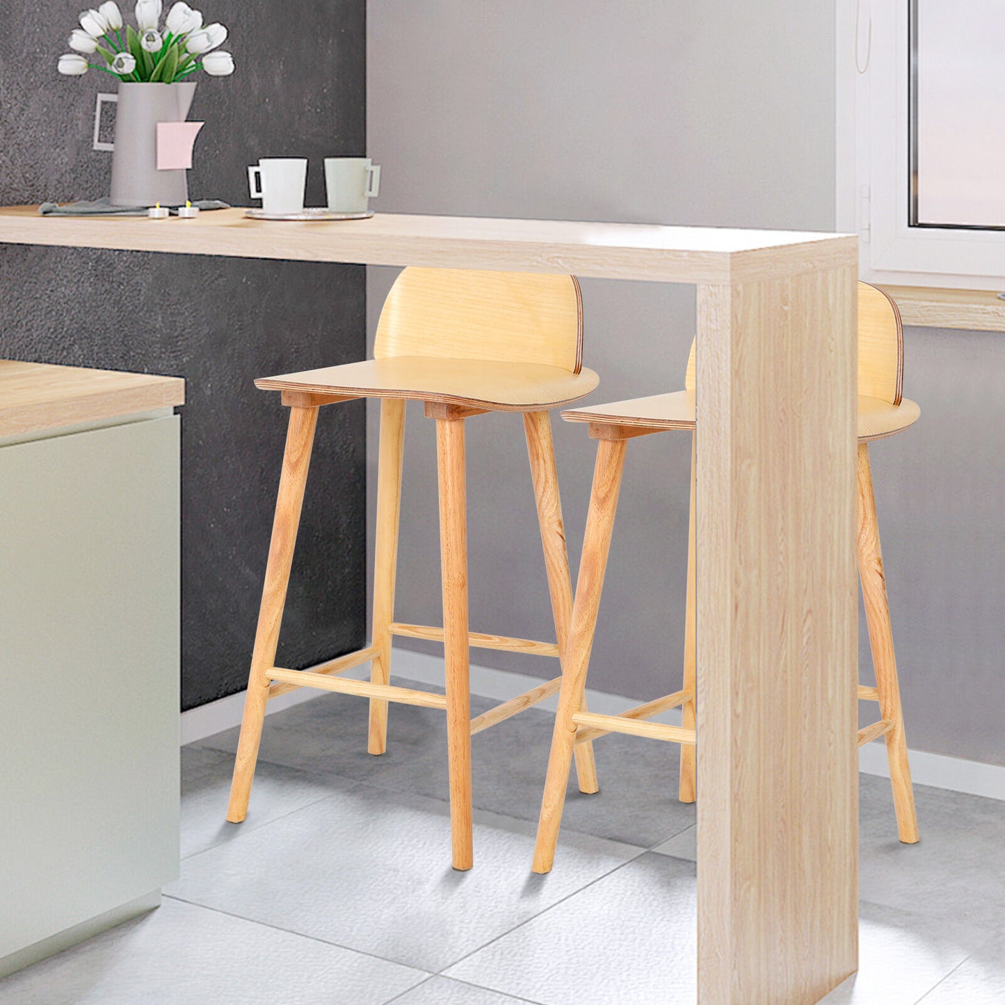 Holt Wooden Dining Chair (Set of 2) 65cm