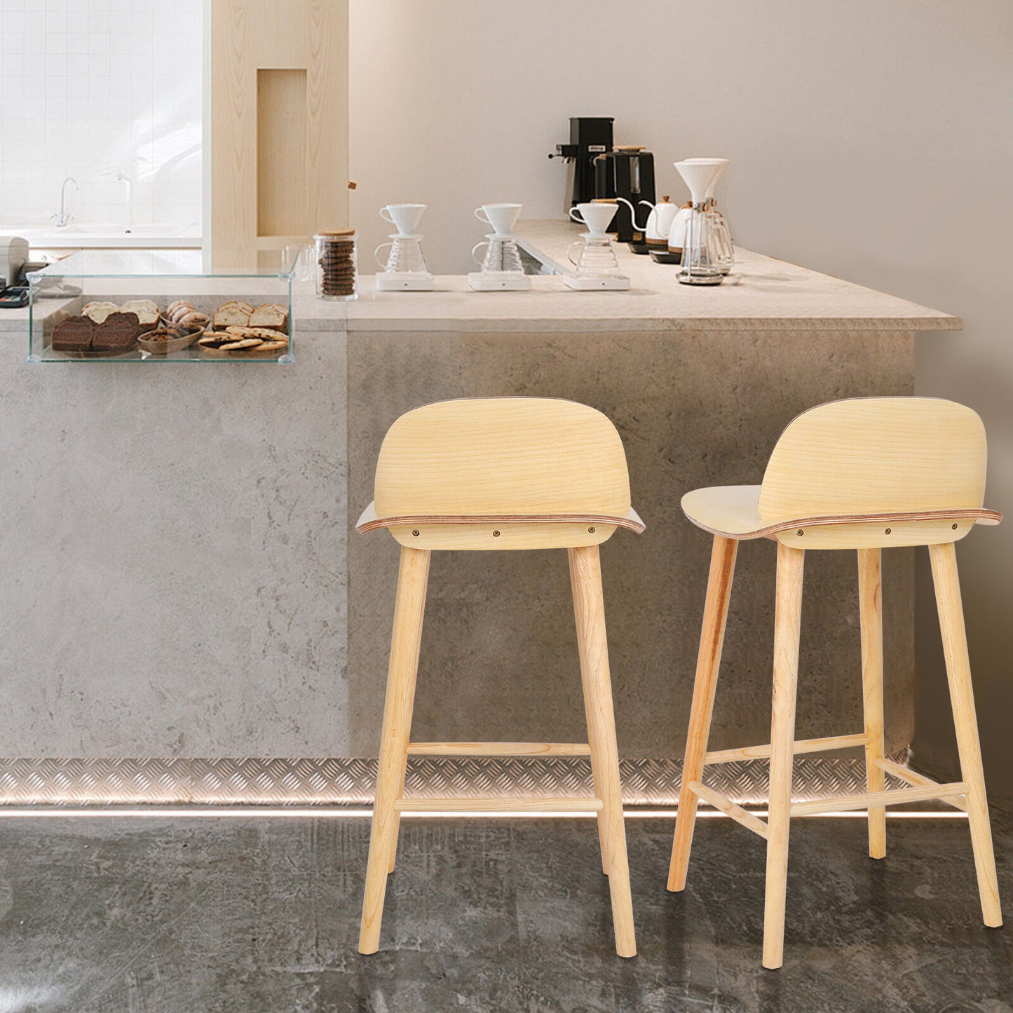 Holt Wooden Dining Chair (Set of 2) 65cm