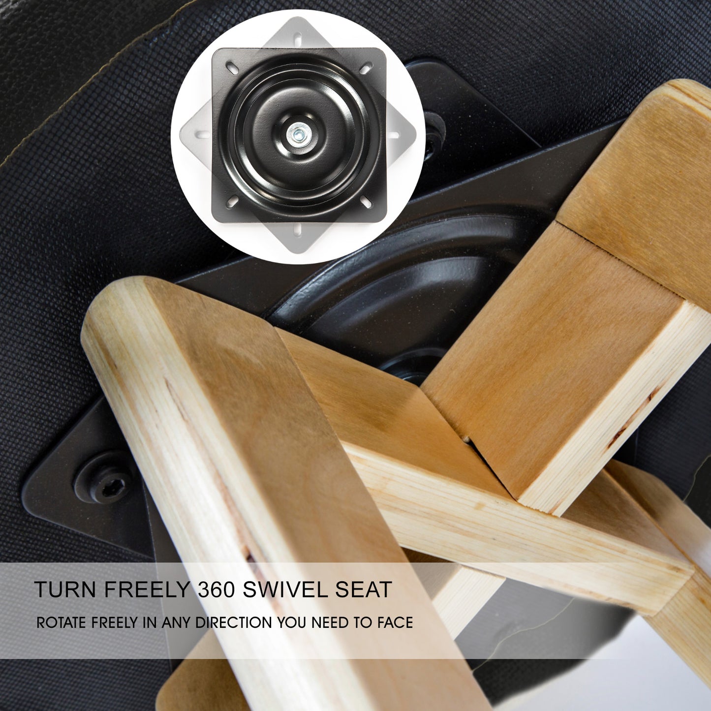 Fritz Leather Dining Chair (Set of 2) Black 72cm